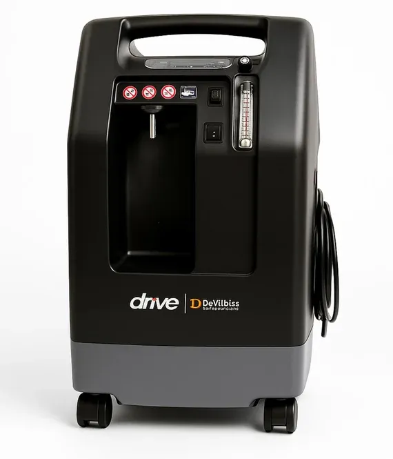 Devilbiss Oksijen Konsantratörü - 5 Litre - 525Ks (24 Saat Oksijen Üretebilir)