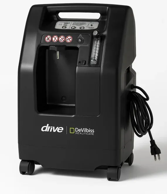 Devilbiss Oksijen Konsantratörü - 5 Litre - 525Ks (24 Saat Oksijen Üretebilir)