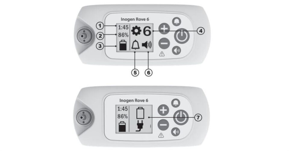 Inogen Rove 6 Taşınabilir Oksijen Konsantratörü - 8 Cell Bataryalı