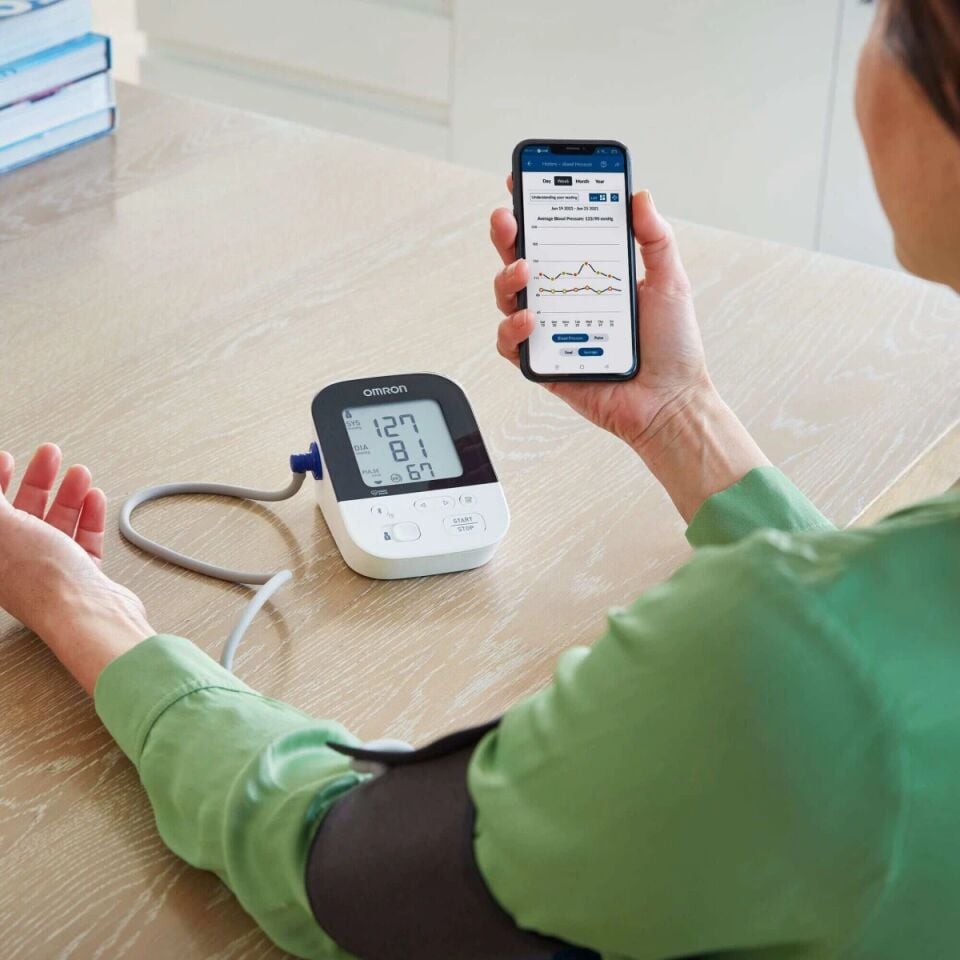 Omron M4 Intelli IT HEM-7155T-EBK Dijital Tansiyon Aleti