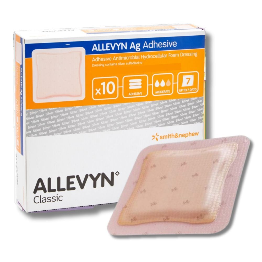 ALLEVYN AG YAPIŞKANLI Antimikrobiyal Köpük Örtü