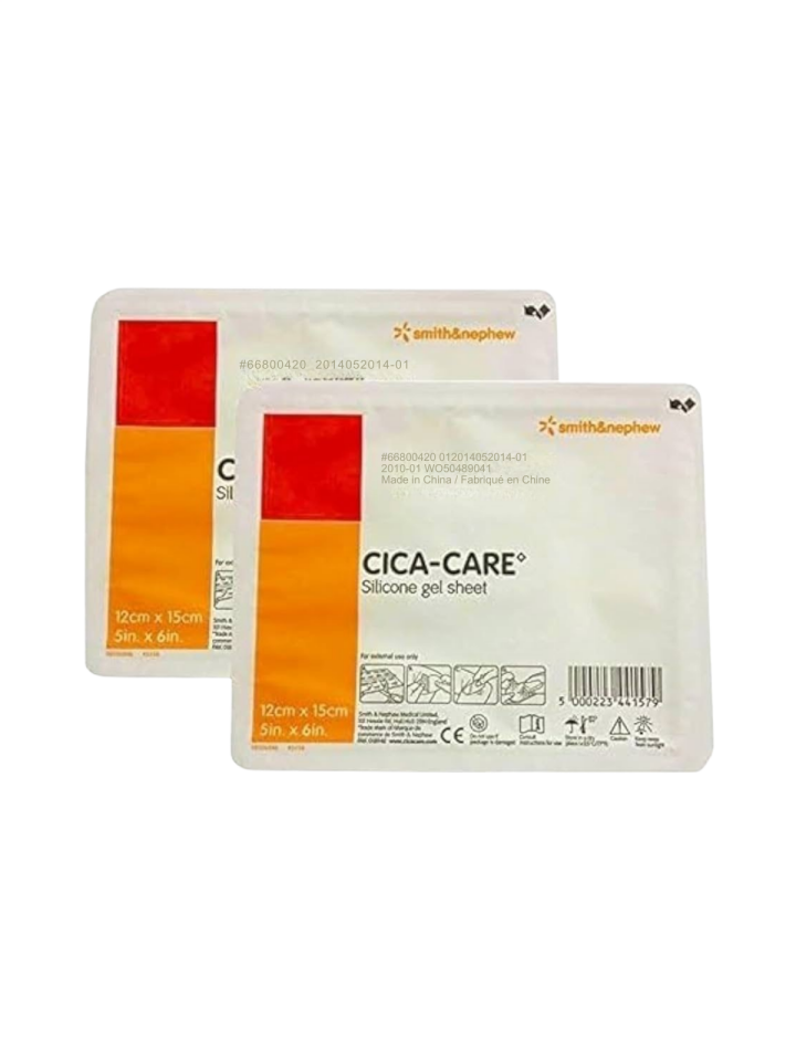 CICA-CARE Silikon Jel Tabaka 15cm x 12cm - İz Giderici