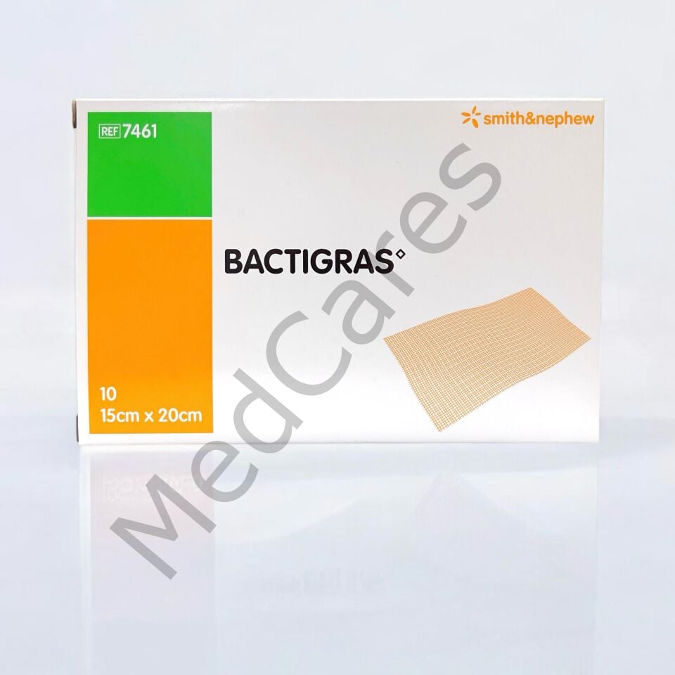 BACTIGRAS Parafinli Antiseptik Tül Yara Bakım Örtüsü