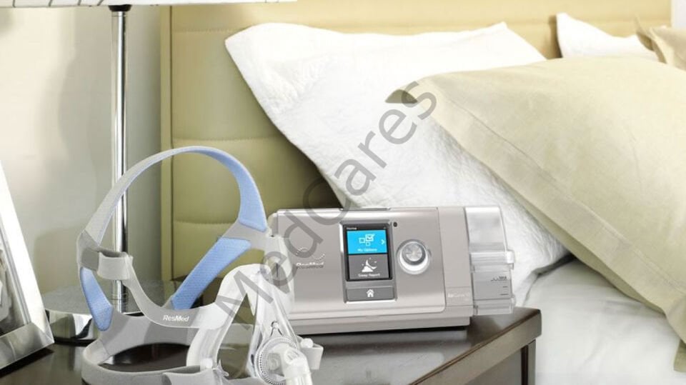 Resmed AirCurve 10 Bpap S Cihazı + Nemlendirici - Resmed Uyku Cihazı