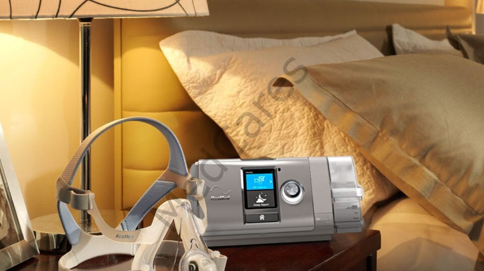 Resmed AirCurve 10 Bpap S Cihazı + Nemlendirici - Resmed Uyku Cihazı