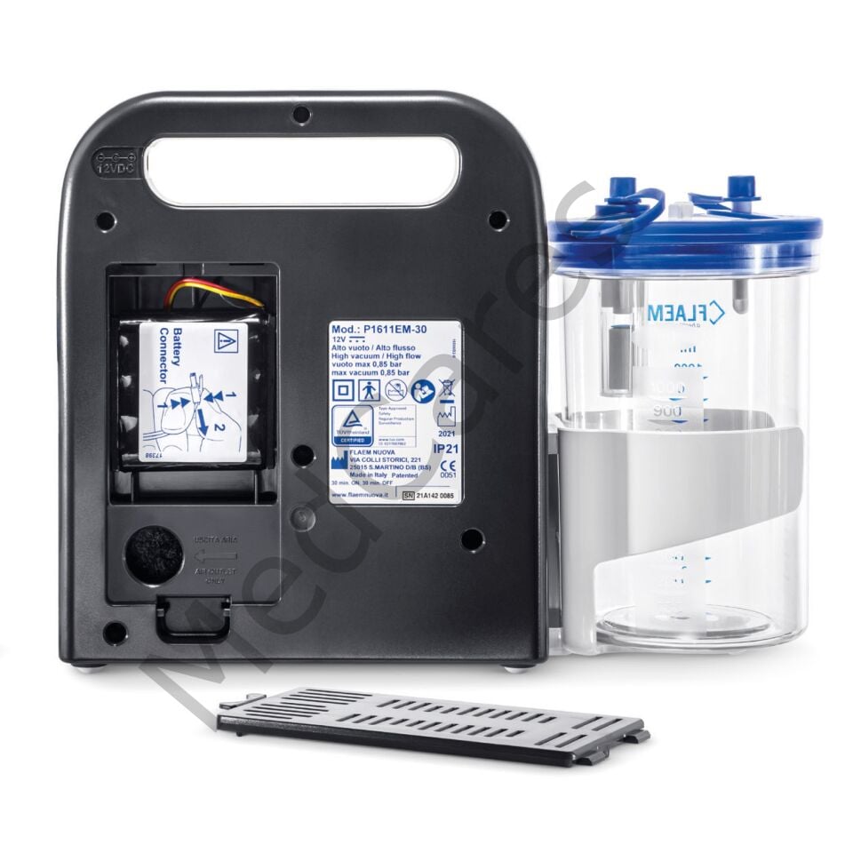 Fleam Aspira Go 20 LT Bataryalı Aspiratör Cihazı - Fleam Taşınabilir Aspiratör Cihazı