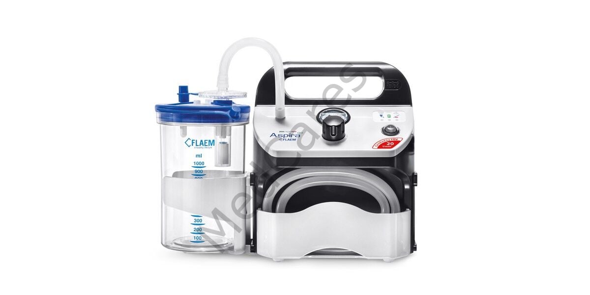 Fleam Aspira Go 20 LT Bataryalı Aspiratör Cihazı - Fleam Taşınabilir Aspiratör Cihazı