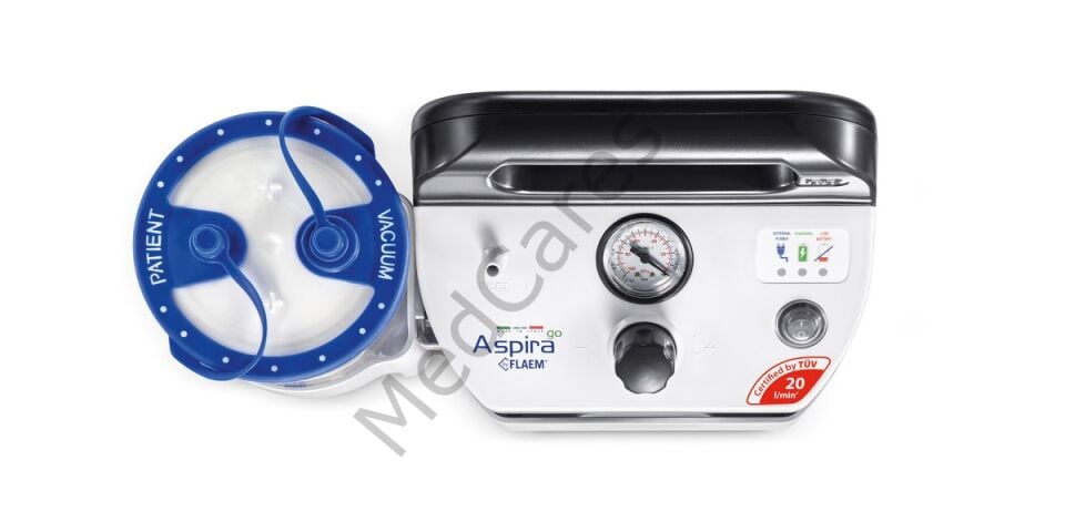 Fleam Aspira Go 20 LT Bataryalı Aspiratör Cihazı - Fleam Taşınabilir Aspiratör Cihazı