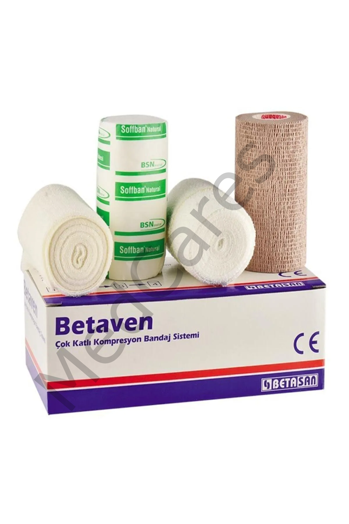Betaven Çok Katlı (Dörtlü) Kompresyon Bandaj Sistemi