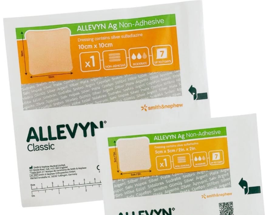 Allevyn Ag Yapışkansız Köpük Örtü 10cm X 10cm