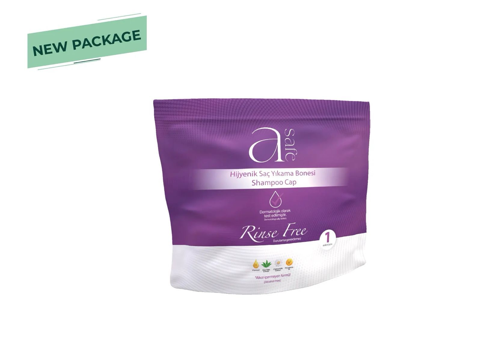 A-SAFE Hijyenik Saç Yıkama Bonesi