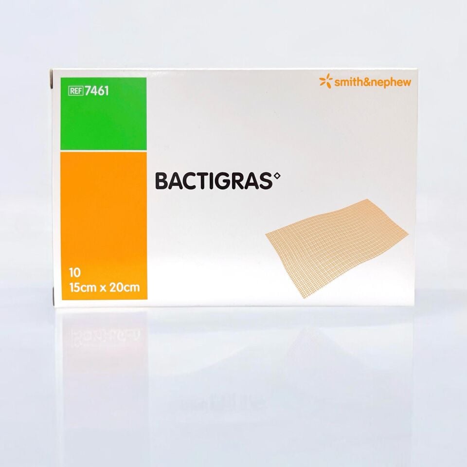 Bactıgras Parafinli Antiseptik Tül Sargı Bezi 15cm x 20cm