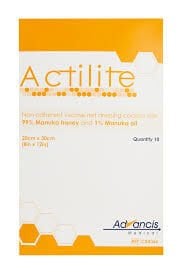 ACTİLİTE Medical Bal İçerikli Yapışkansız Yara Örtüsü 20cm x 30cm