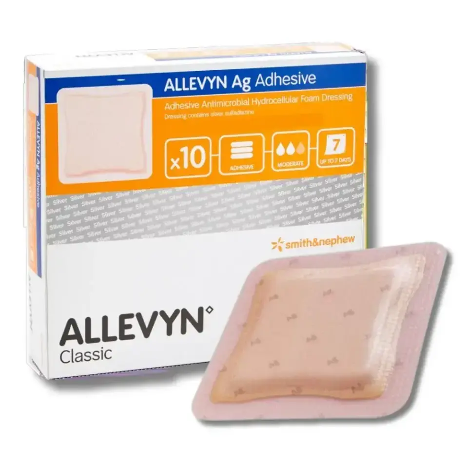 Allevyn Ag Yapışkanlı Köpük Örtü 7,5x7,5 cm