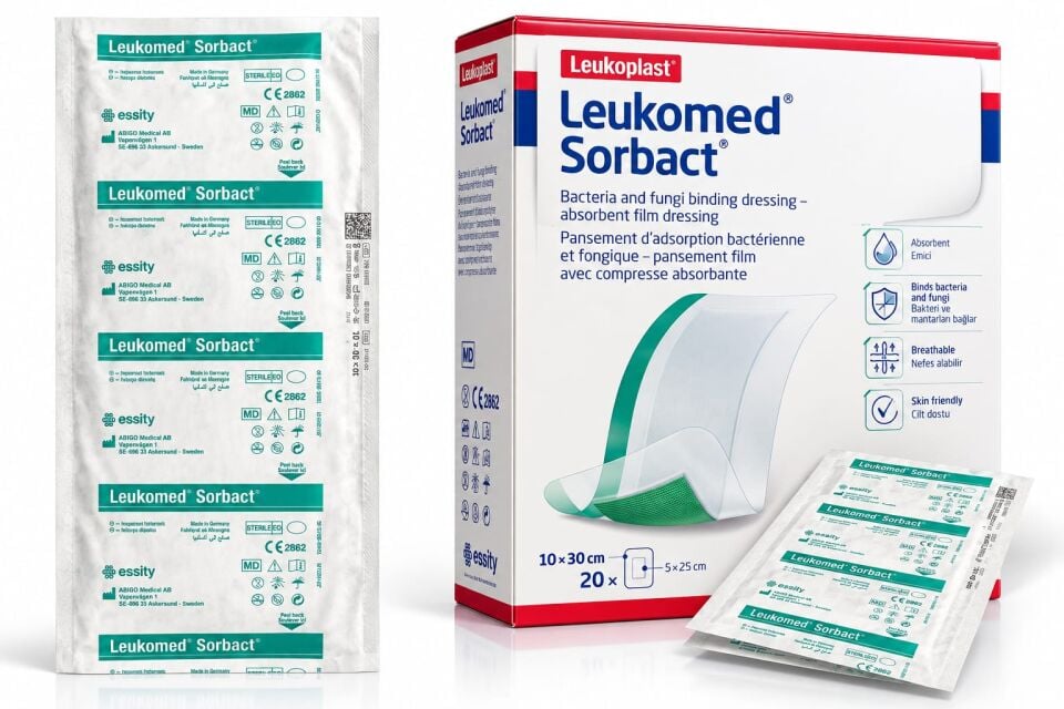 Leukomed Sorbact Yara Örtüsü 10x30